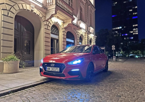 Hyundai i30 N cena 93900 przebieg: 59800, rok produkcji 2019 z Warszawa małe 326